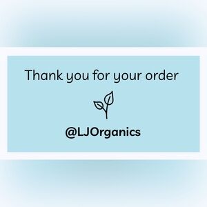 30 CUSTOM STICKERS - 2” x 1” - THANK YOU FOR YOUR ORDER - WITH YOUR CLOSET NAME